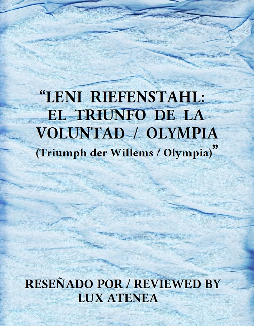 LENI RIEFENSTAHL EL TRIUNFO DE LA VOLUNTAD OLYMPIA