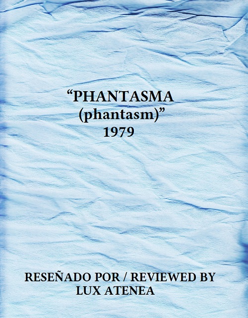 PHANTASMA phantasm 1979