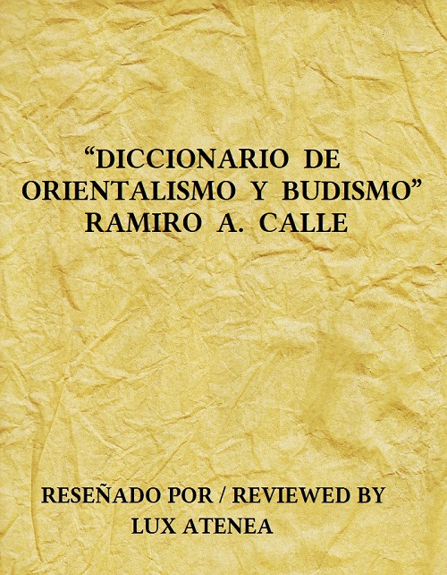 DICCIONARIO DE ORIENTALISMO Y BUDISMO RAMIRO CALLE