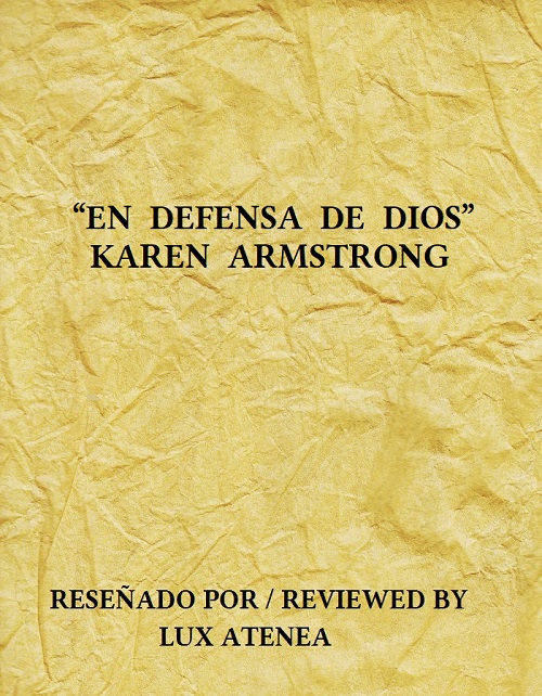 EN DEFENSA DE DIOS KAREN ARMSTRONG