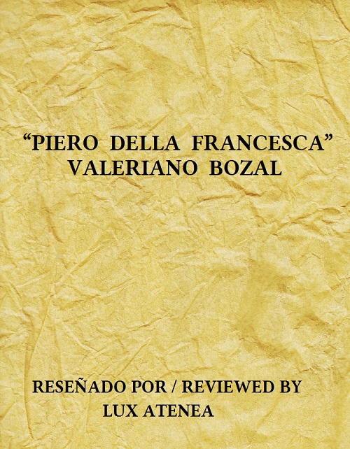 PIERO DELLA FRANCESCA - VALERIANO BOZAL
