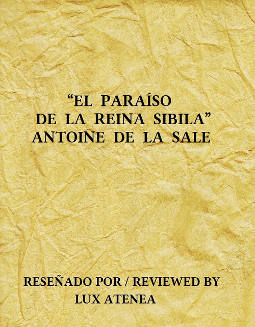 ANTOINE DE LA SALE EL PARAISO DE LA REINA SIBILA