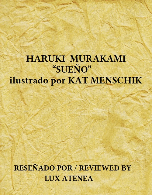 HARUKI MURAKAMI - SUEÑO ILUSTRADO POR KAT MENSCHIK