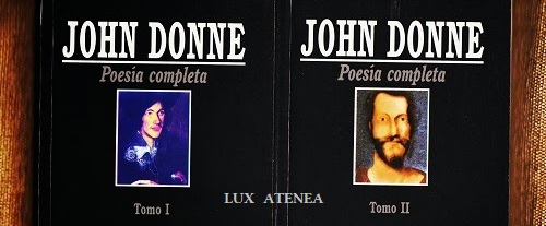 JOHN DONNE POESIA COMPLETA TOMOS I y II EDICIONES 29 pic1