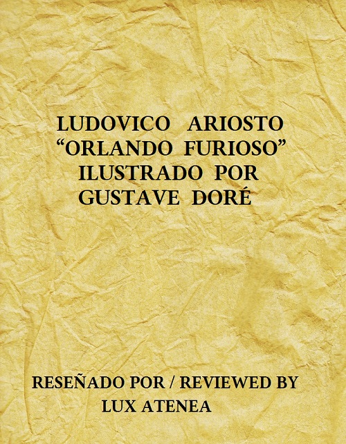 LUDOVICO ARIOSTO ORLANDO FURIOSO ILUSTRADO POR GUSTAVE DORE