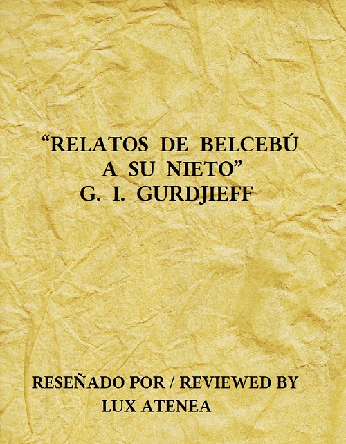GURDJIEFF RELATOS DE BELCEBU A SU NIETO