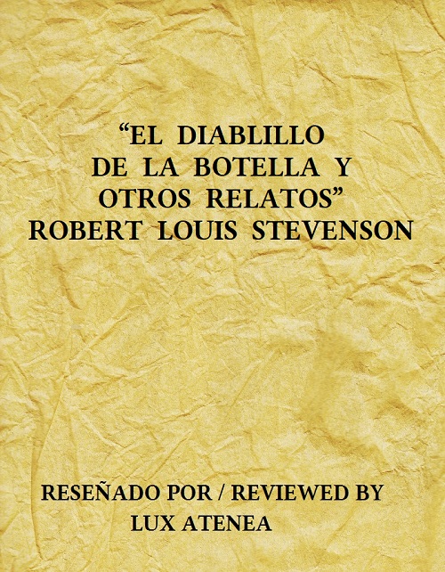 EL DIABLILLO DE LA BOTELLA Y OTROS RELATOS ROBERT LOUIS STEVENSON