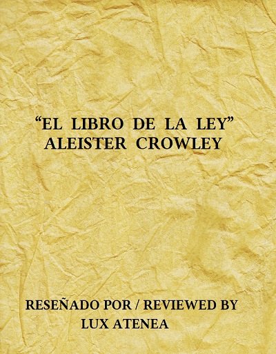 ALEISTER CROWLEY - EL LIBRO DE LA LEY