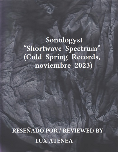 Sonologyst - Shortwave Spectrum