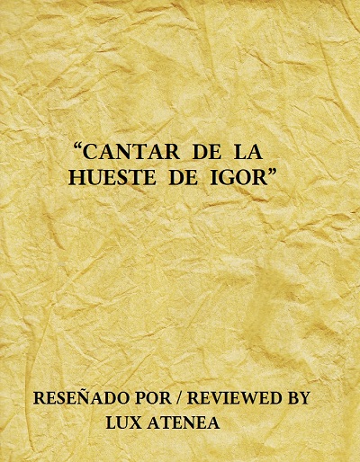 CANTAR DE LA HUESTE DE IGOR