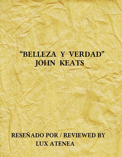 JOHN KEATS - BELLEZA Y VERDAD
