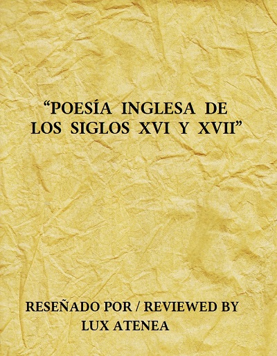 POESIA INGLESA DE LOS SIGLOS XVI Y XVII
