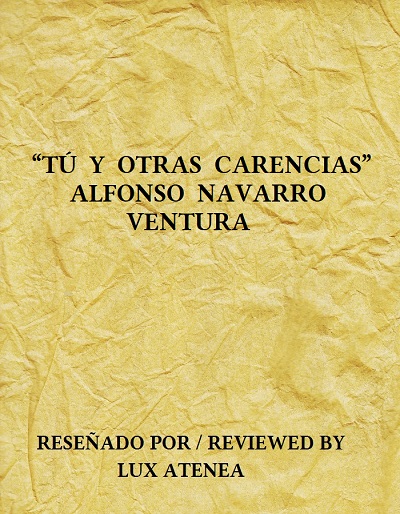 ALFONSO NAVARRO VENTURA - TU Y OTRAS CARENCIAS