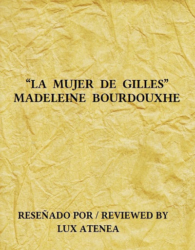 MADELEINE BOURDOUXHE - LA MUJER DE GILLES