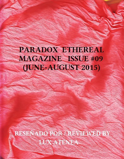 PARADOX ETHEREAL MAGAZINE ISSUE #09 (JUNE-AUGUST 2015)